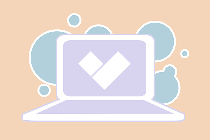 graphic of e-filing on a laptop