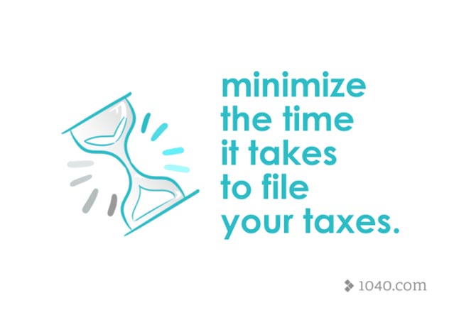 Minimize the time it takes to file your taxes.