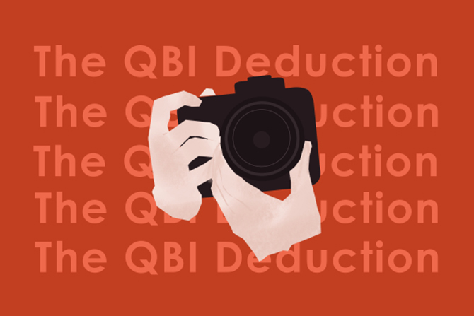 The QBI 20% tax deduction is for small businesses and freelancers.