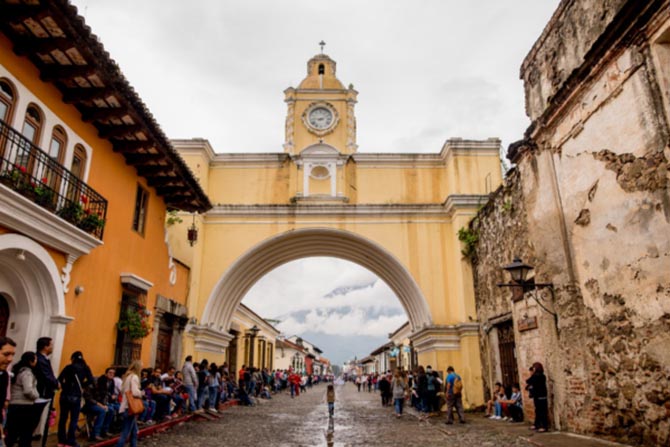 1040.com visits Antigua, Guatemala.