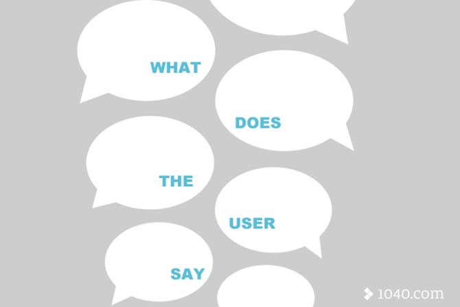 What does the user say illustration